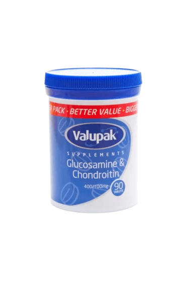 Valupak Glucosamine & Chondroitin 400/100mg Tablets 90s