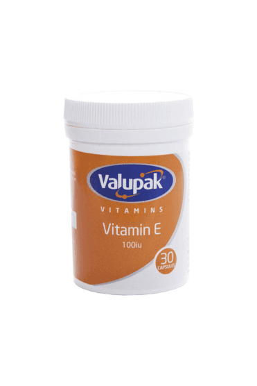 Valupak Vitamin E 100iu Capsule 30