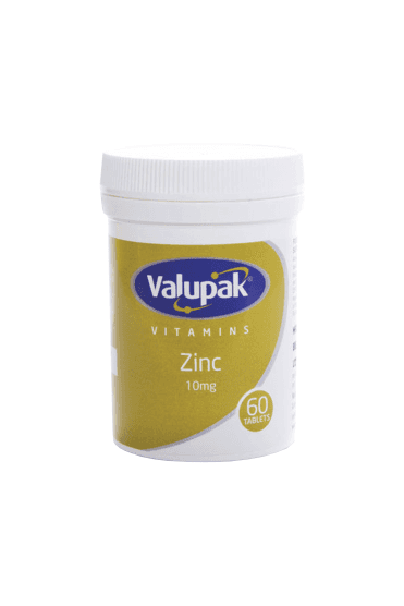 Valupak Zinc 10mg Tablet 60