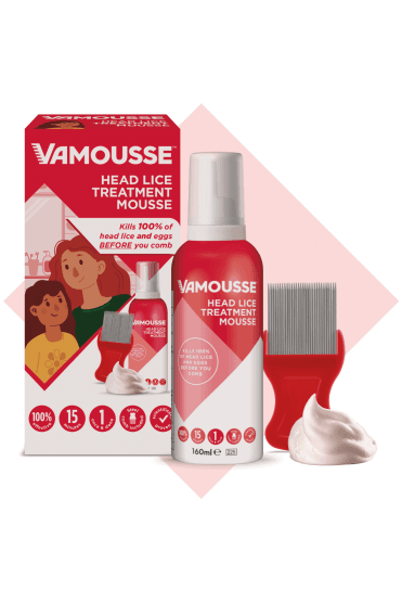 Vamousse Head Lice Treatment Mousse - 160ml