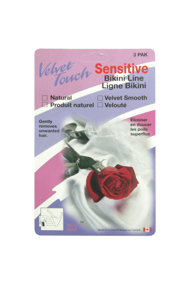 Velvet Touch Sensitive Bikini Hair Removal Mitten