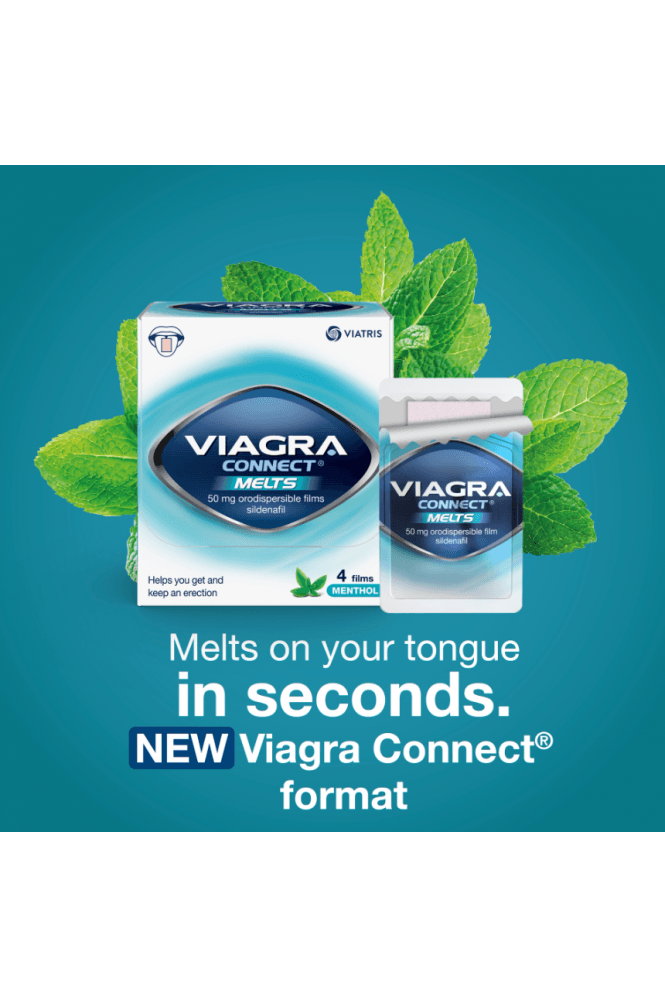 Viagra Connect  Melts 50mg 4 Films