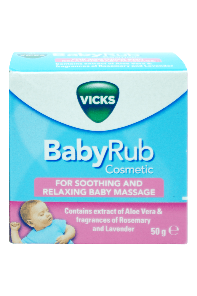 Vicks  BabyRub Cosmetic Relaxing Baby Massage 50g