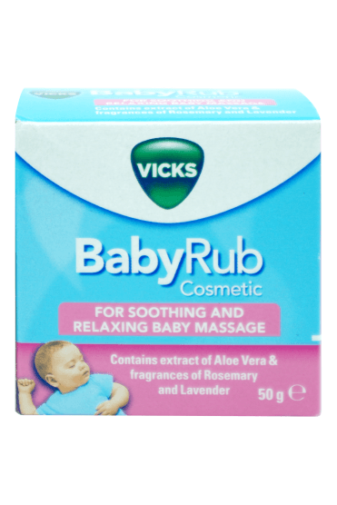 Vicks BabyRub Cosmetic Relaxing Baby Massage 50g