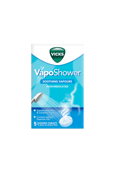 Vicks Vapo+ Shower Soothing Vapour Tablets 5