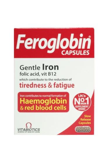 Vitabiotics Feroglobin B12 30 Slow Release Capsules