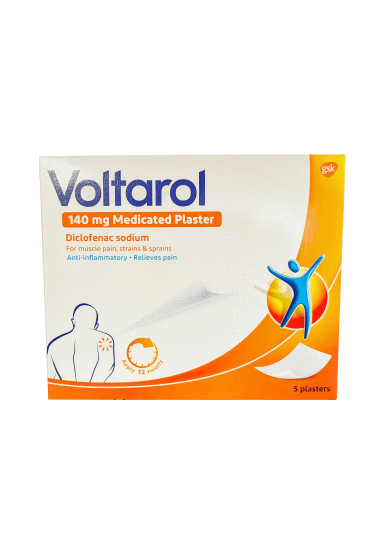 Voltarol 140mg medicated plasters 5