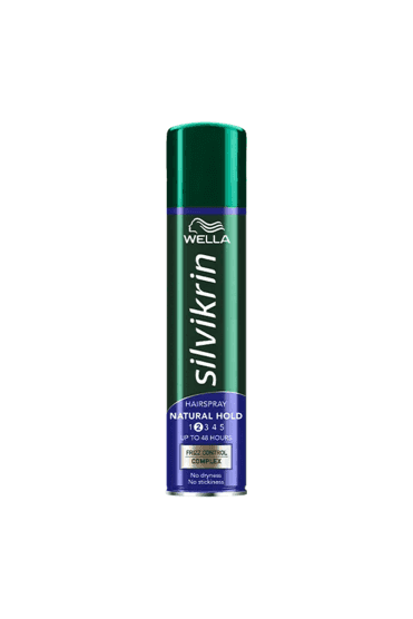 Silvikrin Hairspray Natural Hold Hairspray 250ml