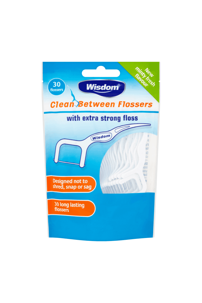 Wisdom  Clean Between Mint Flossers 30