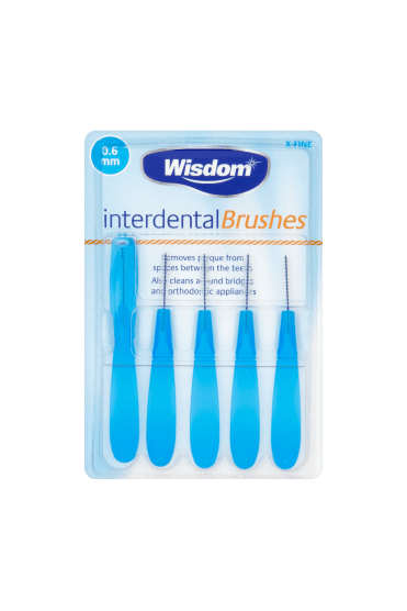 Wisdom Interdental Brush 0.6mm