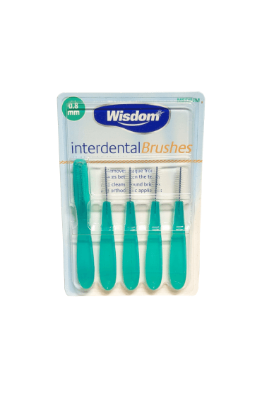 Wisdom Interdental Brush 0.8mm %5BGreen%5D 1