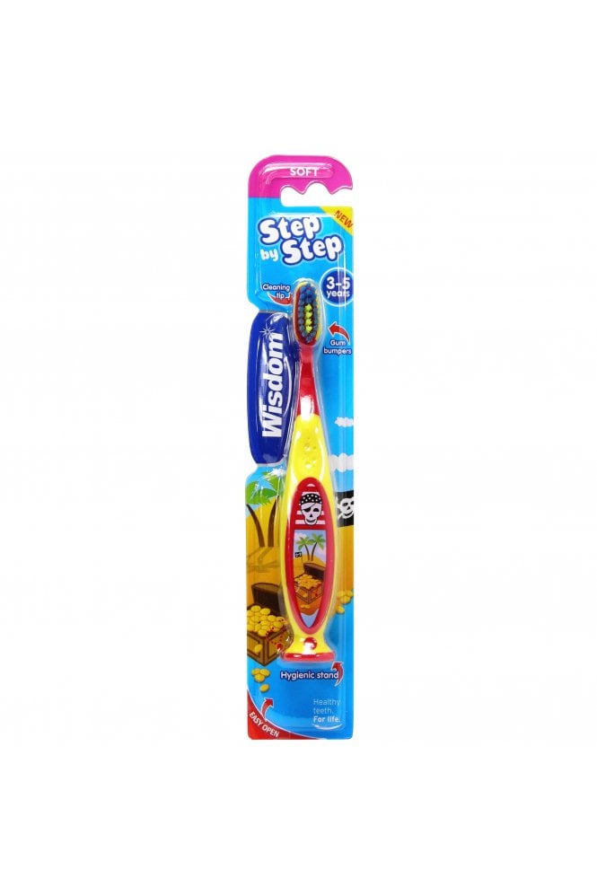 Wisdom  Kids Step By Step Soft Brush for 3-5 Years
